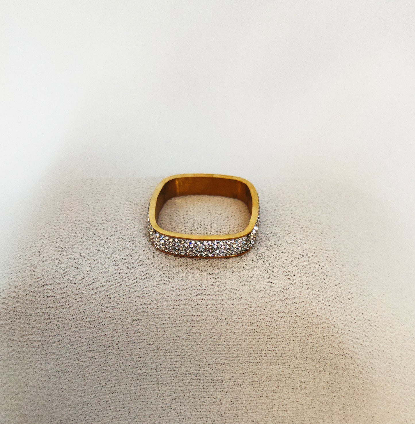 Bague Edge strass