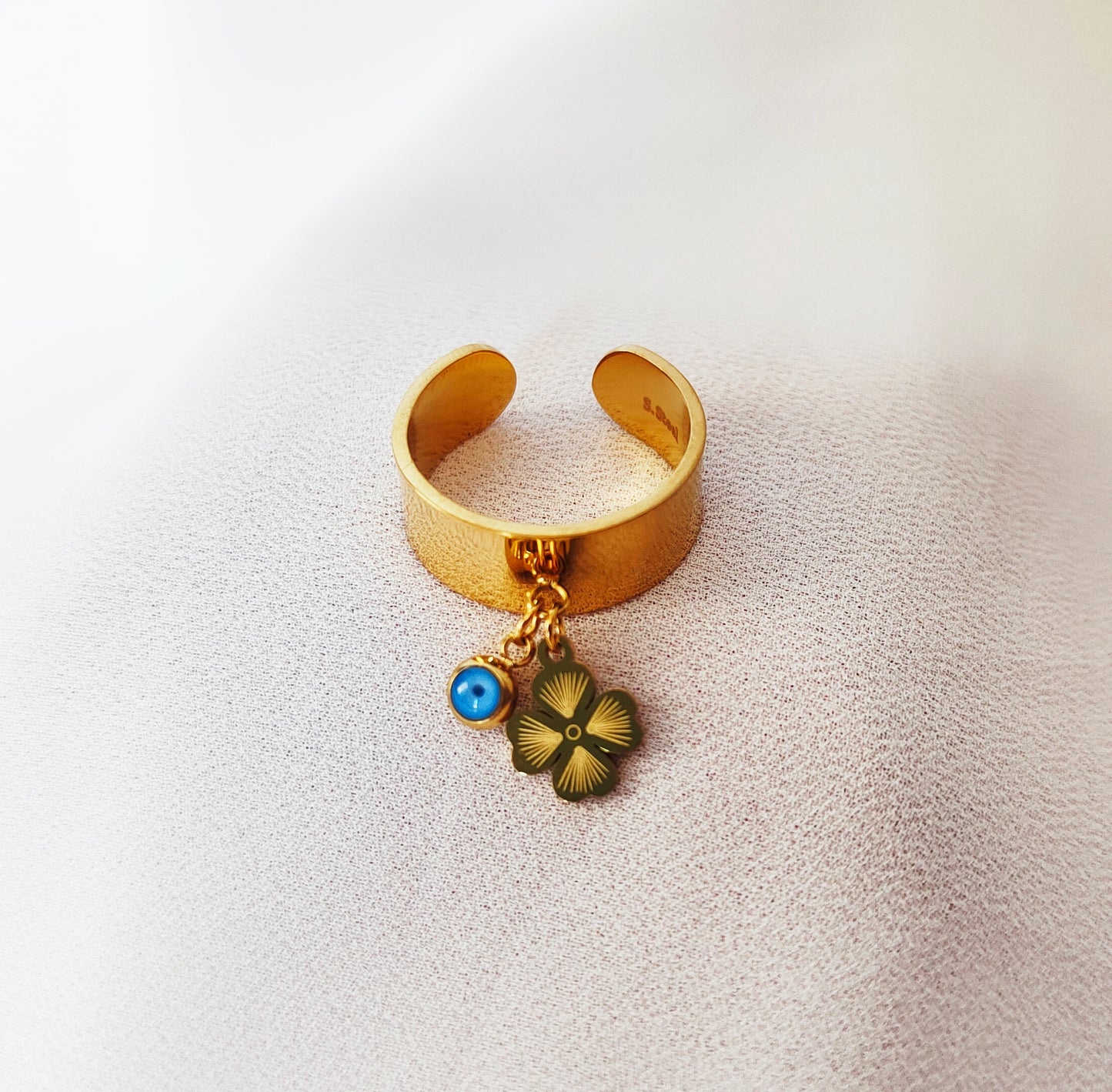 Bague Jonc Trèfle