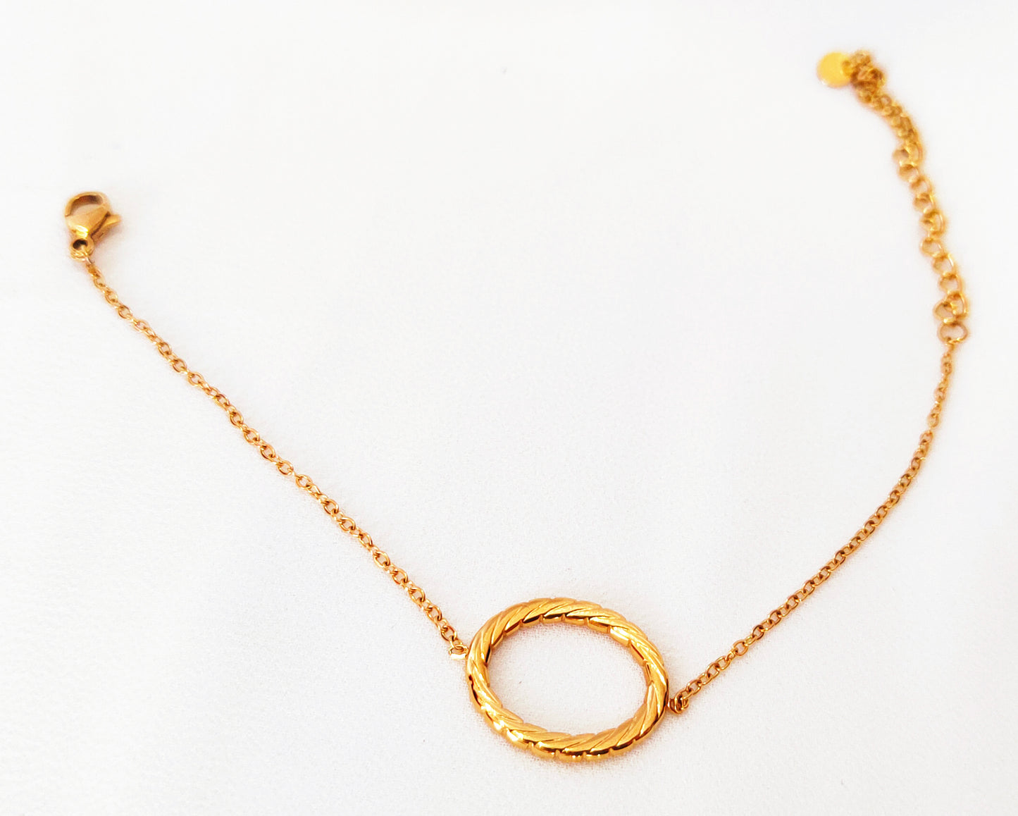 Gourmette ovaline - 24 cm
