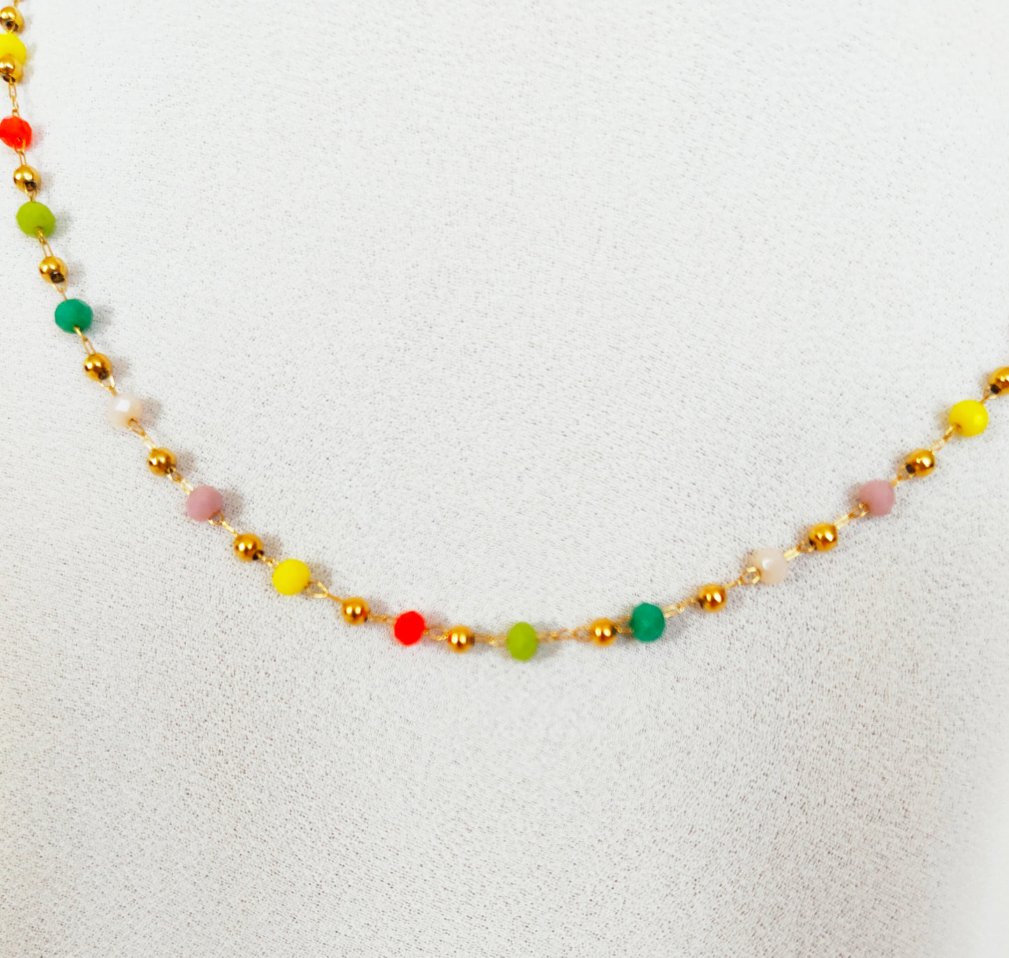 Collier multicolore