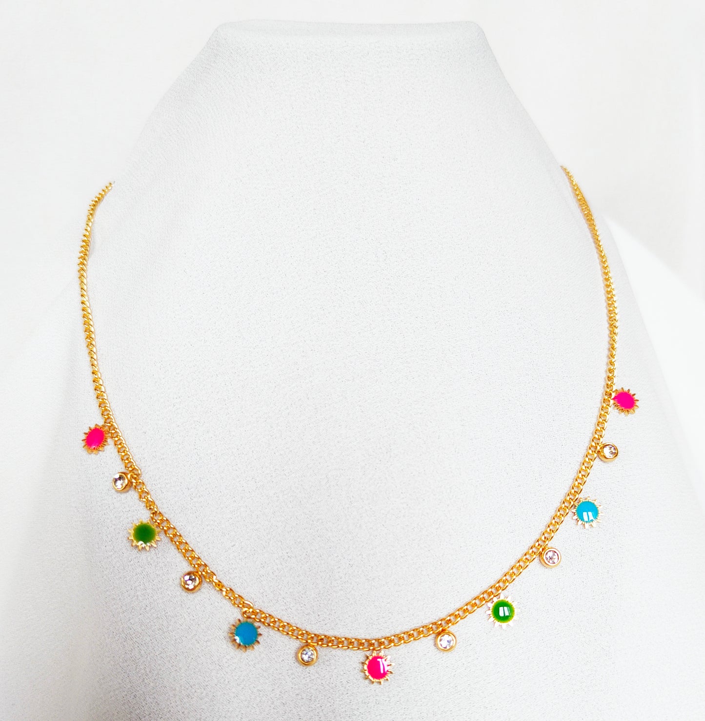 Collier sun multicolore