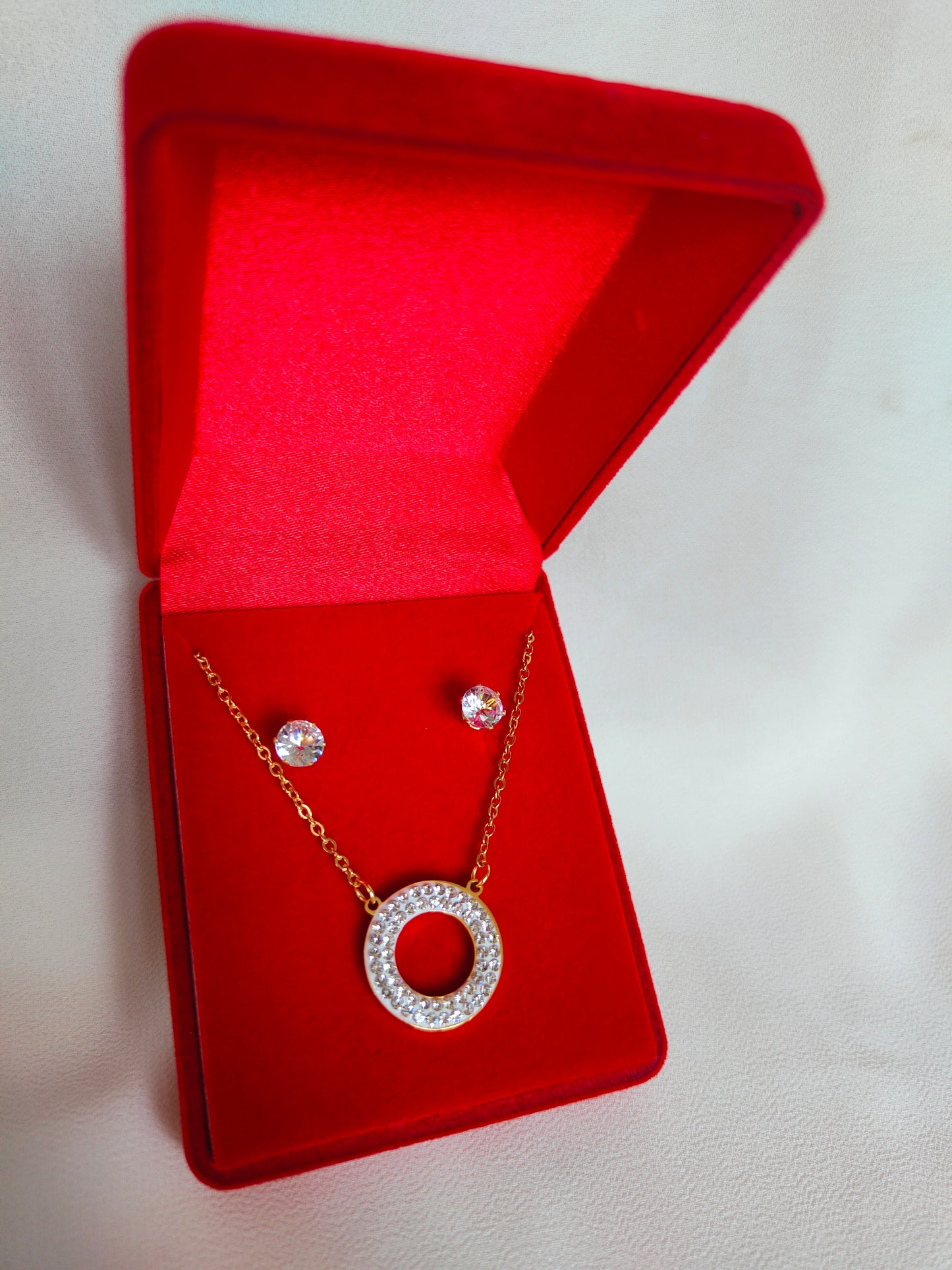 Coffret cercle strassé