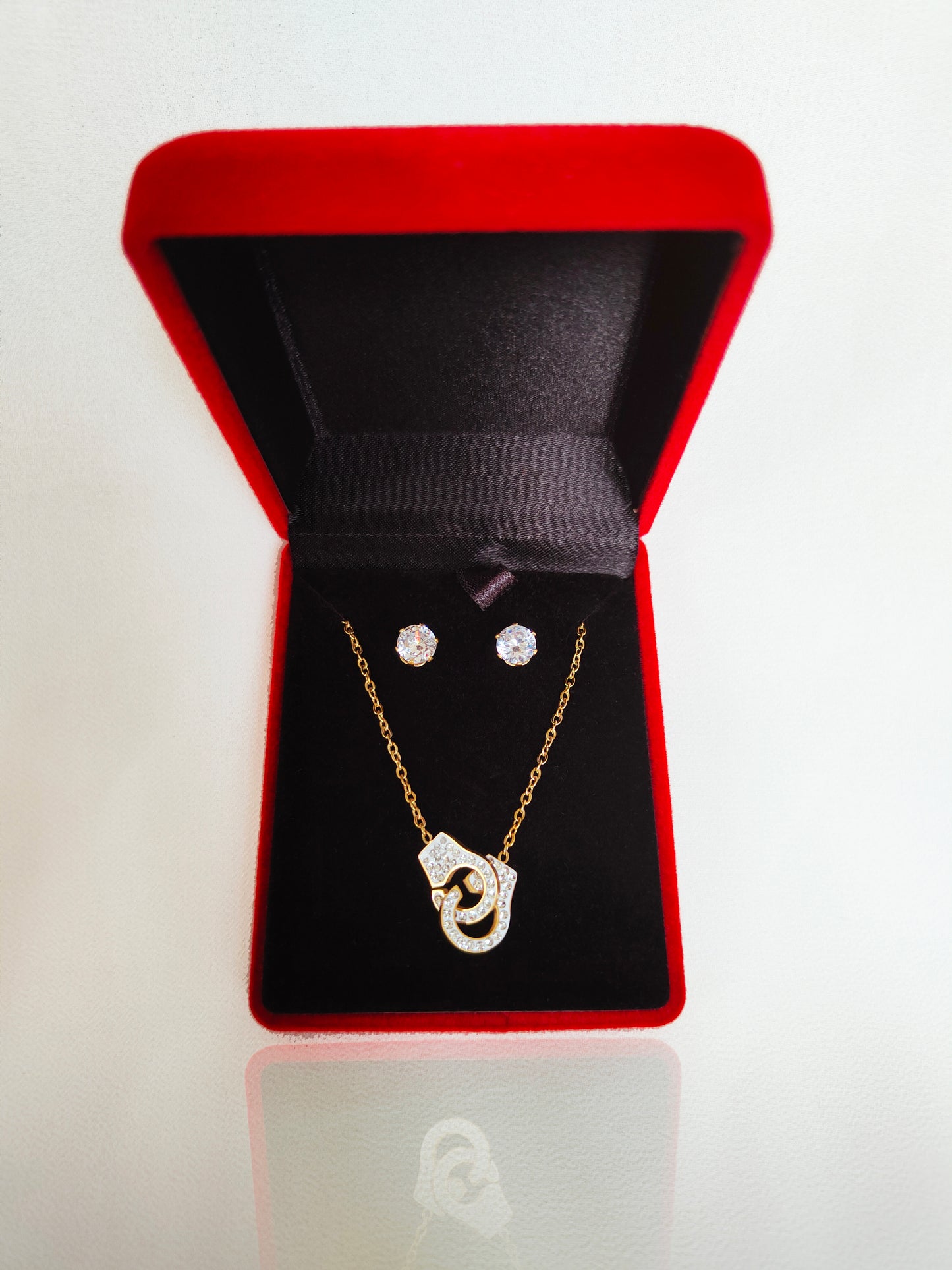 Coffret menotte strass