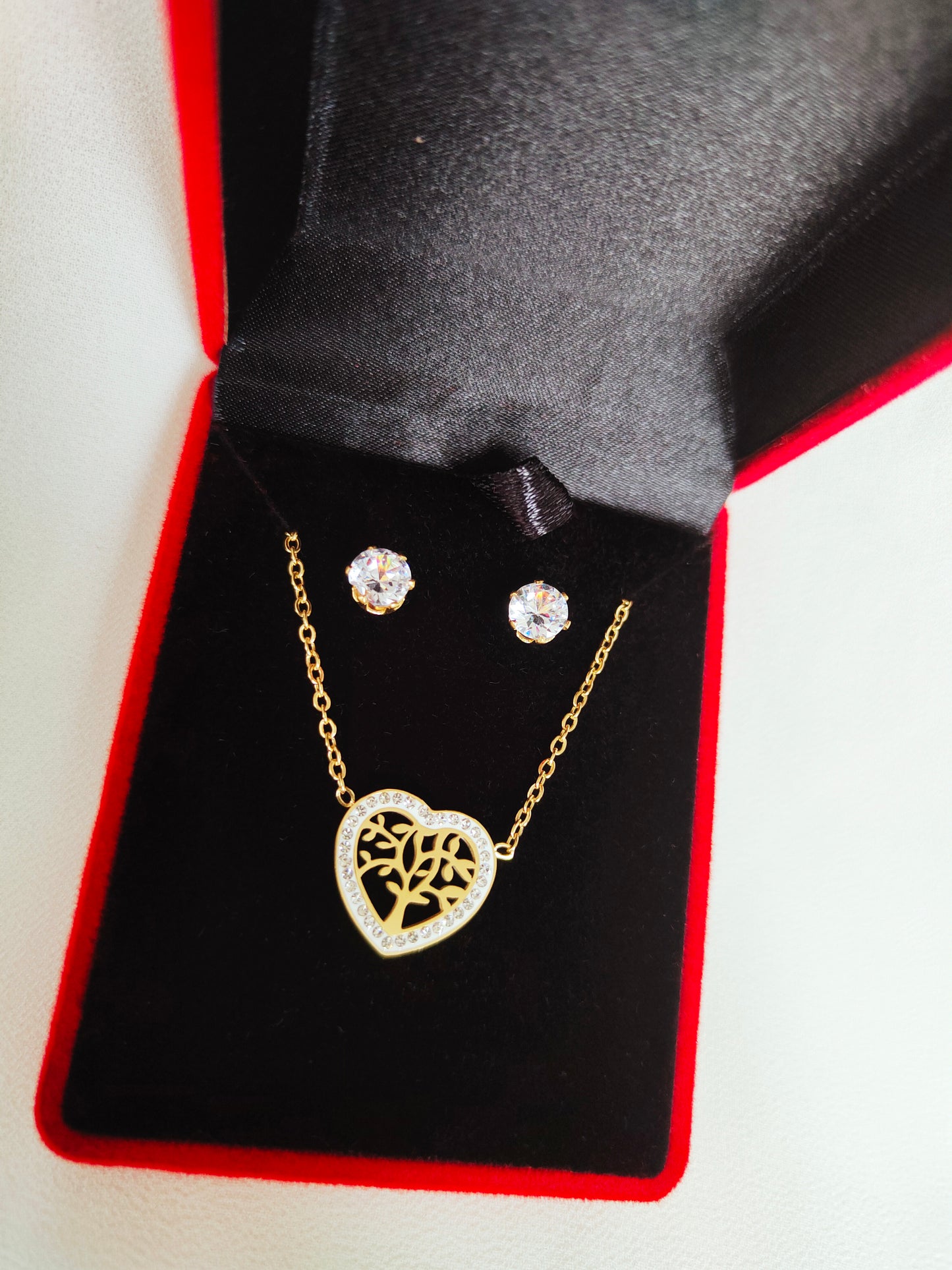Coffret coeur arbre de vie