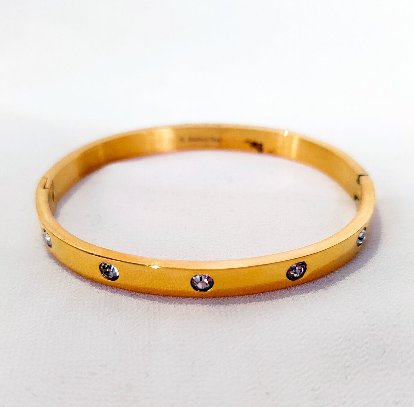 Bracelet rigide strass
