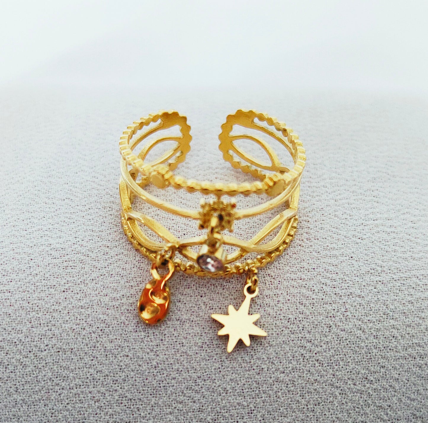 Bague étoile