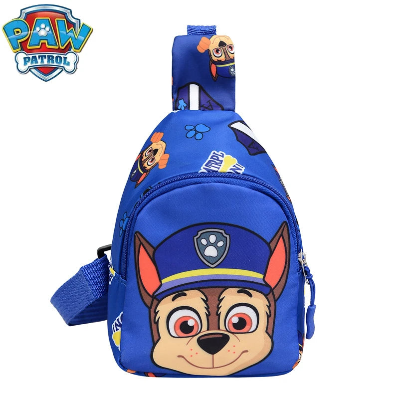 Paw Patrol Children's Chest Bag Boy Girl Toddler Bag Chase Small Bag Storage Pouch Shoulder Bag Kid Toy Skye Wasit Bag Crossbody