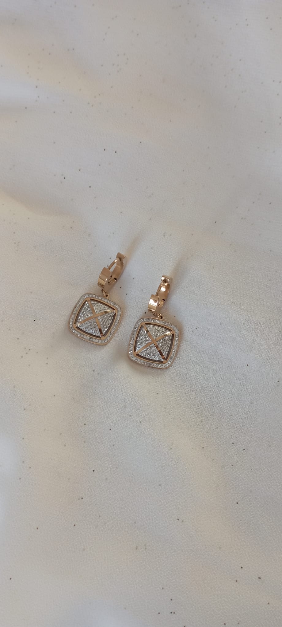 Boucle d'oreilles Strass