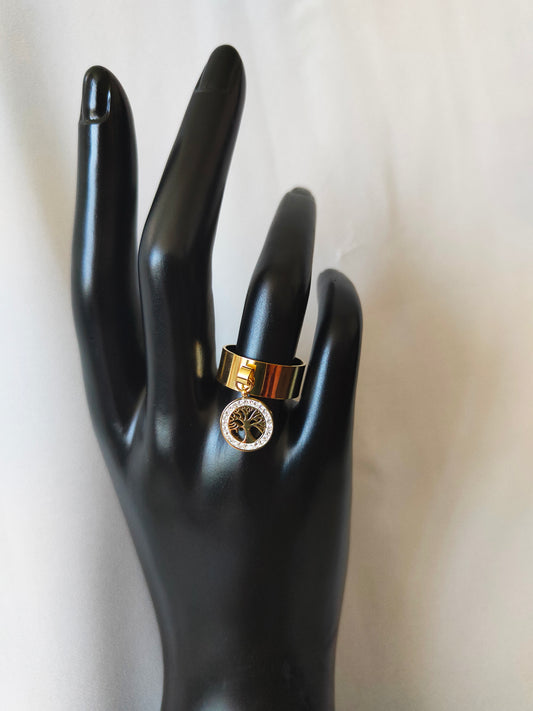Bague Jonc arbre de vie