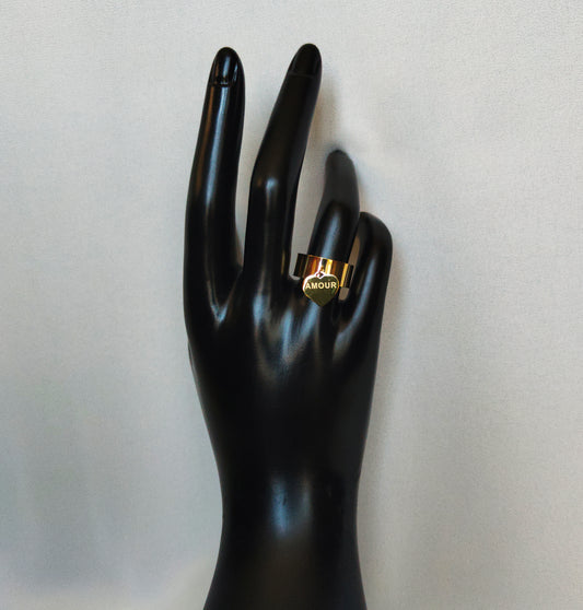 Bague Jonc amour