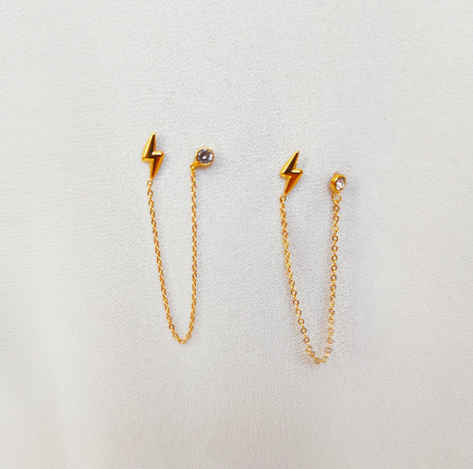 Boucle d'oreille Lola éclair