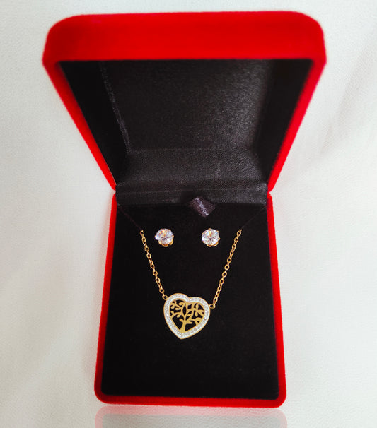 Coffret coeur arbre de vie