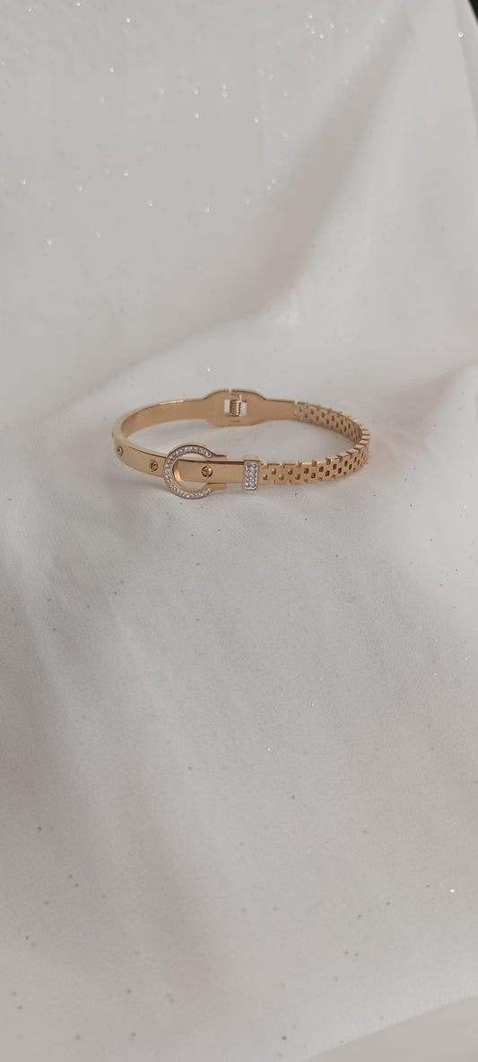 Bracelet rigide Ceinture strass