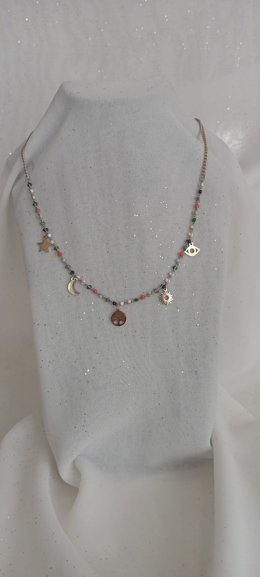 Collier Arbre de vie perle