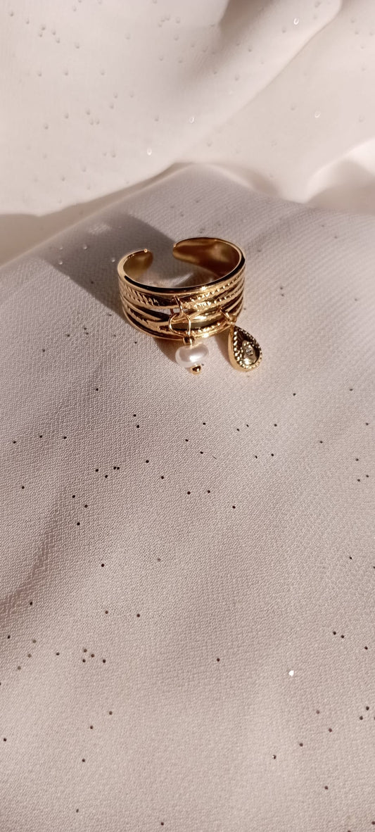 Bague Jonc Perle