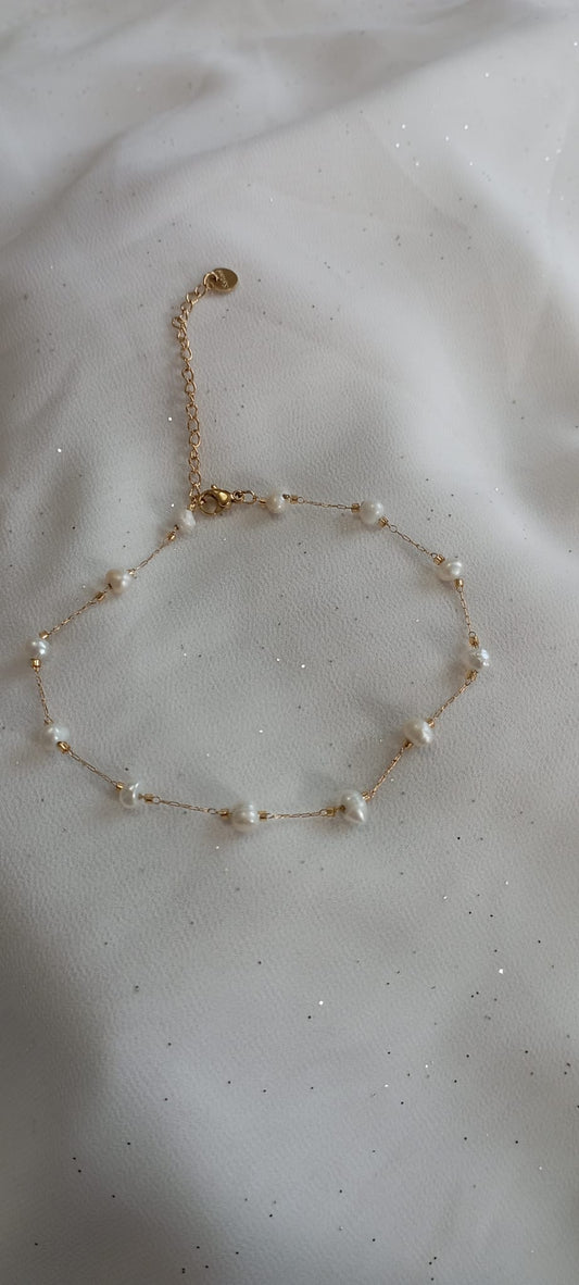 Chaîne de cheville Perle